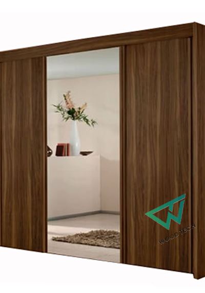 Tủ áo gỗ óc chó hiện đại 04