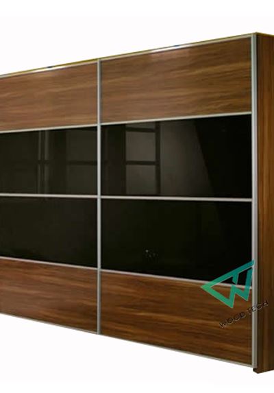 Tủ áo gỗ óc chó hiện đại 03