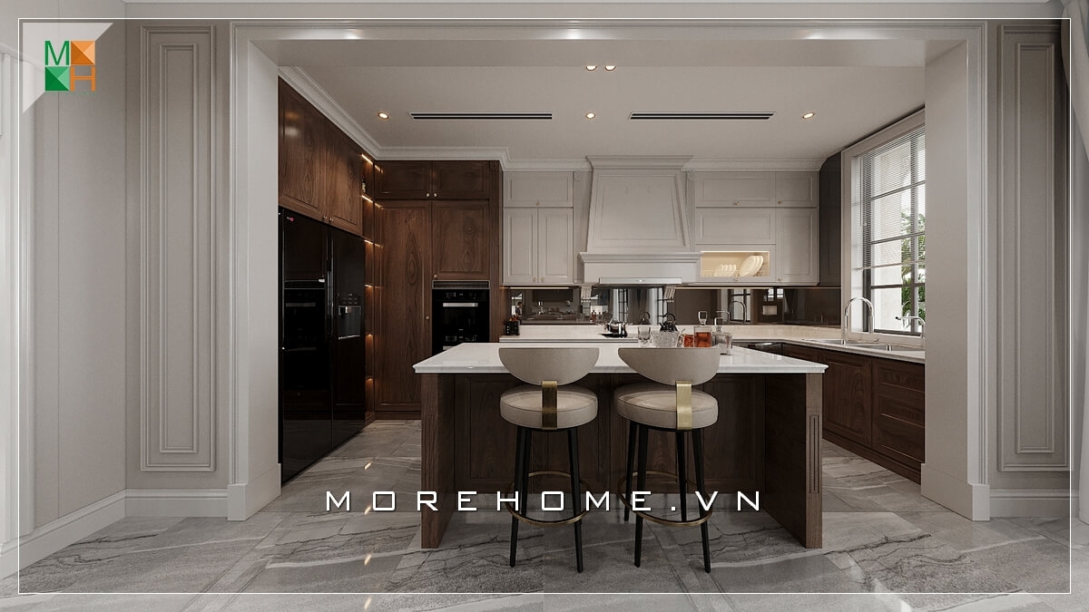 Mẫu bố trí nội thất biệt thự cực ấn tượng - MoreHome