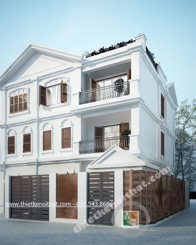 Morehome gợi ý mẫu thiết kế kiến trúc biệt thự hiện đại tại HillState Hà Đông, Hà Nội