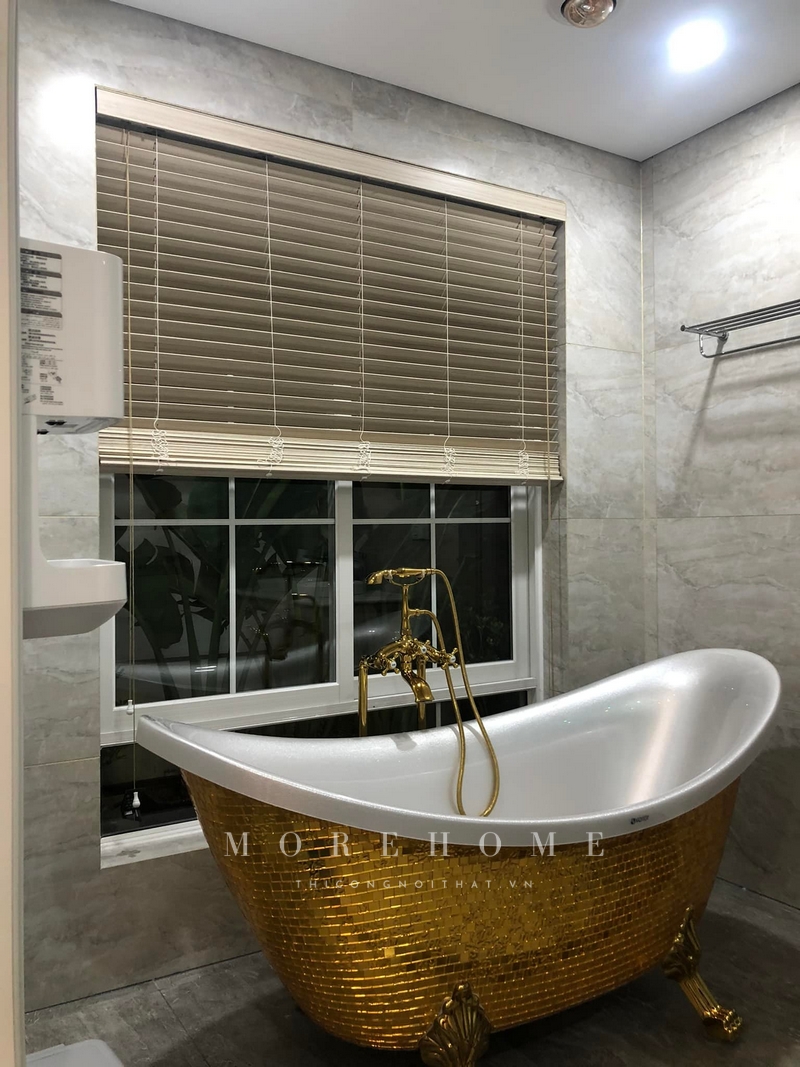 Thi công bồn tắm nằm chân rồng cao cấp thiết kế sang trọng, độ bền cao, sử dụng thoải mái, dễ chịu